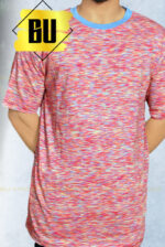 Multicolor Abstract Print T-Shirt for Men
