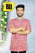 Multicolor Abstract Print T-Shirt for Men - Image 4