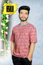 Multicolor Abstract Print T-Shirt for Men - Image 5