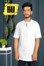 Classic White Oversized T-Shirt for Men - Image 4